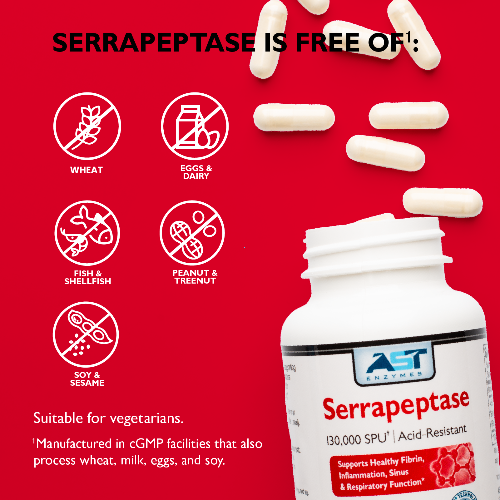 Serrapeptase Extra Strength